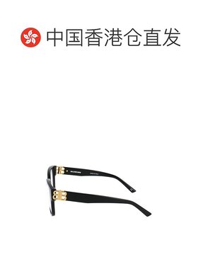 香港直邮BALENCIAGA 女士太阳镜 BB0104O001 AW2025 黑色 Glasses