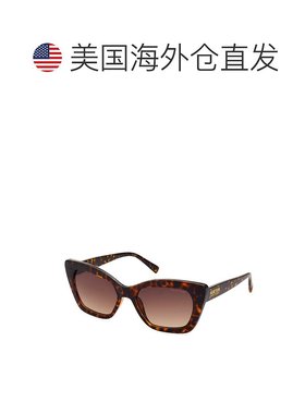 自营 Kenneth Cole Resin女士太阳镜-棕色 美国奥莱直发