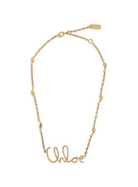 1h可退 CHLOÉ 女士项链 CHC24AFO64CB70979 AW2025 金色 Chloe 