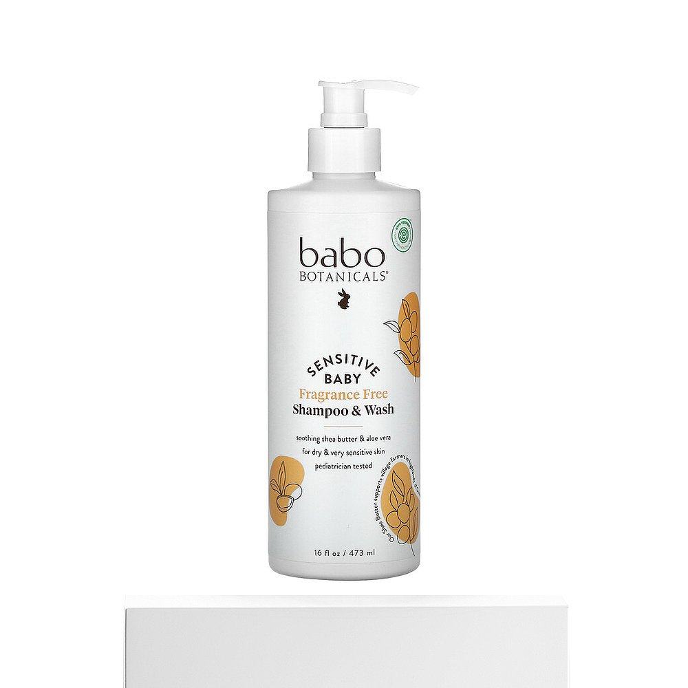 香港直发Babo Botanicals芭葆洗发露和沐浴露清洁473ml,淘宝优惠券,粉丝福利购,淘宝优惠卷