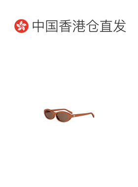 香港直邮CELINE 女士眼镜 CL40353F42E SS2026 棕色 全框太阳镜