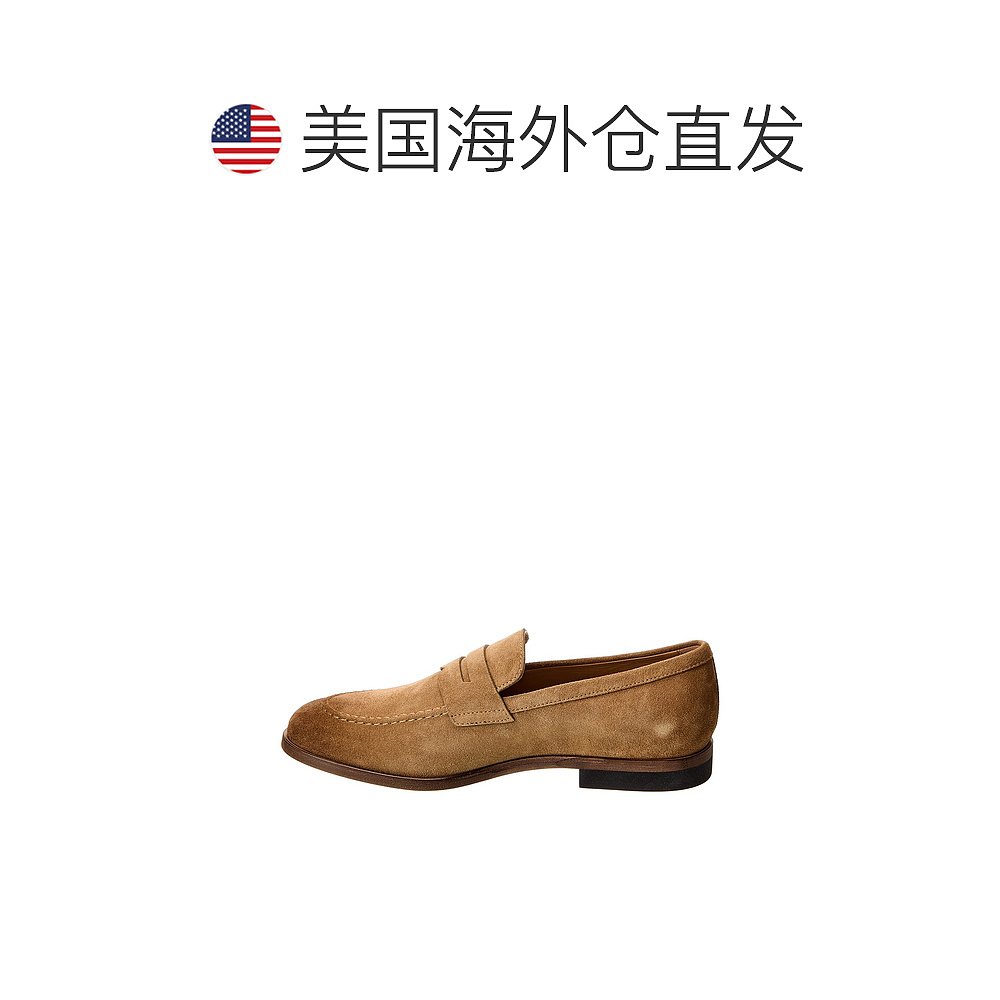 tod'sTOD’s 麂皮乐福鞋 - 棕色 【美国奥莱】直发 - 图1