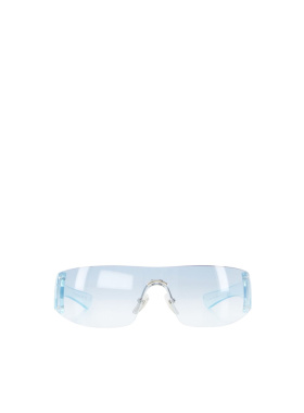 GUCCI 男士眼镜 GG1958S005 AW2025 蓝色 几何太阳镜古驰