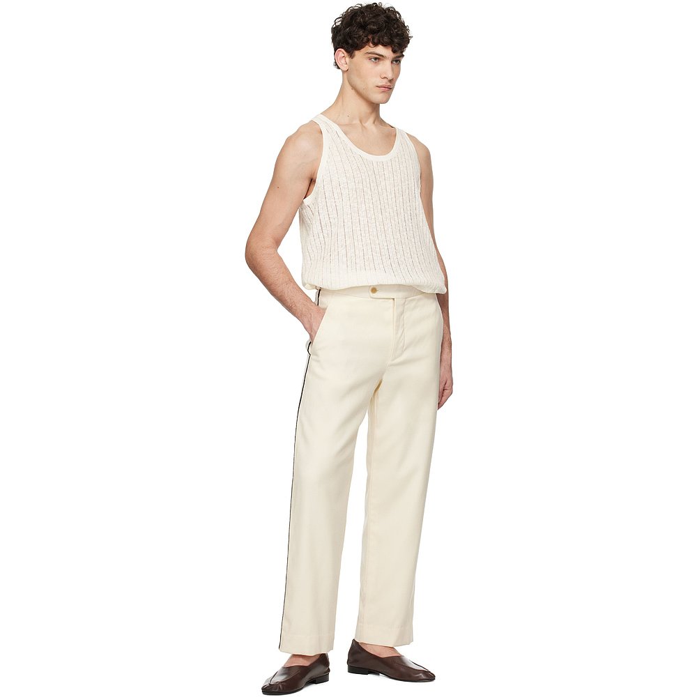 1h可退 潮奢 Commas 男士 灰白色背心 RS25K060003 - 图2