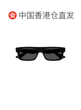 香港直邮GUCCI 男士眼镜 GG1616S001 AW2024 黑色 几何框太阳镜