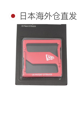 日本直邮NEW ERA 帽子夹 红色 14524804 带钥匙扣防掉落