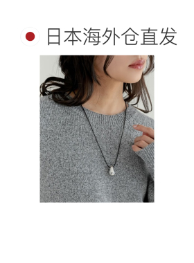 1h可退 日本直邮Re:EDIT 女士仿皮滴露造型项链 140173
