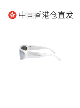 1h可退 香港直邮BALENCIAGA 男士太阳镜 BB0157S004 SS2025 银色