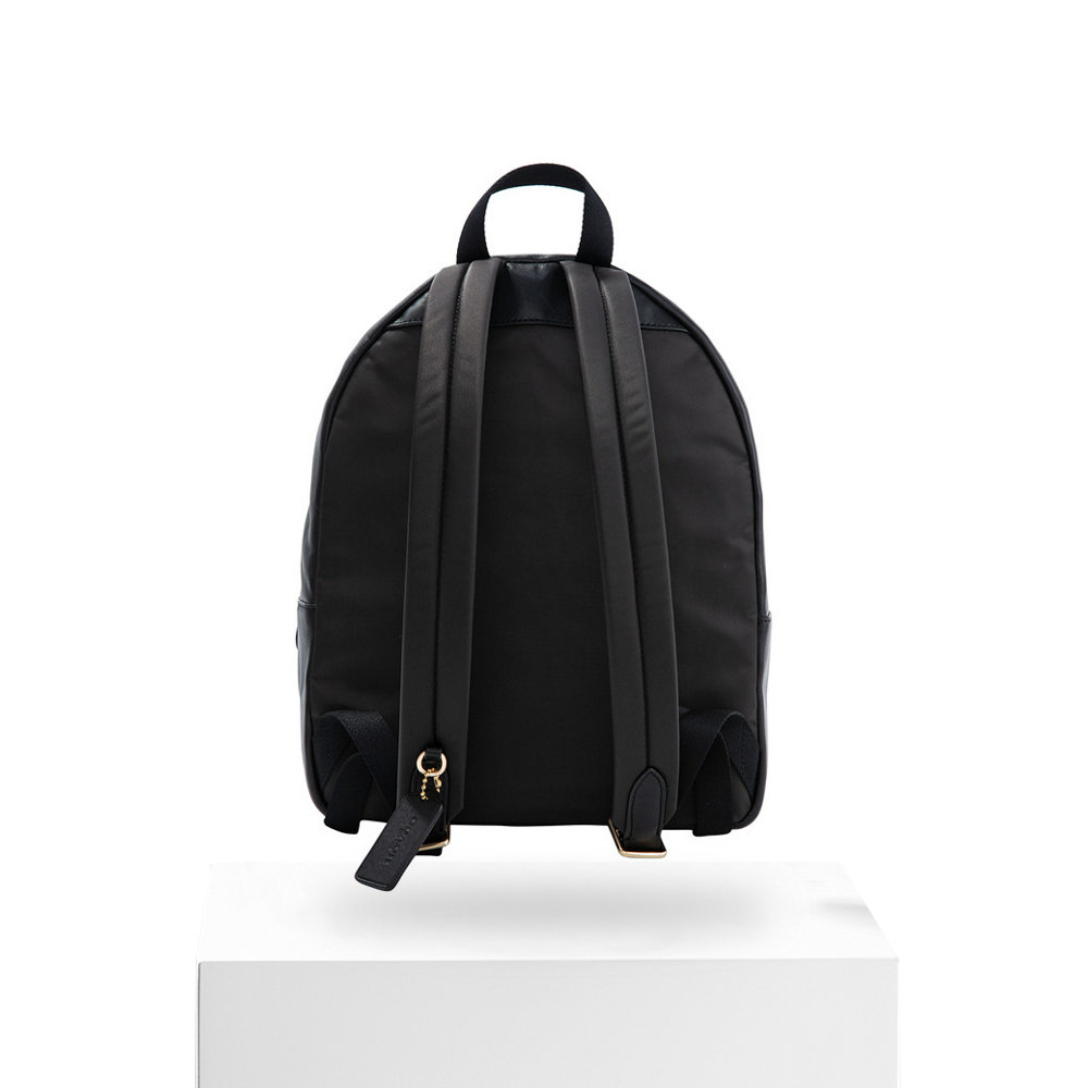 天猫国际海外仓直购香港直邮Coach 蔻驰 女包CHARLIE系列logo印花时尚双肩包背包3