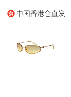 香港直邮MIU MIU 女士太阳镜 0MUA50S5AK7R1 SS2026 金色 0MU A50