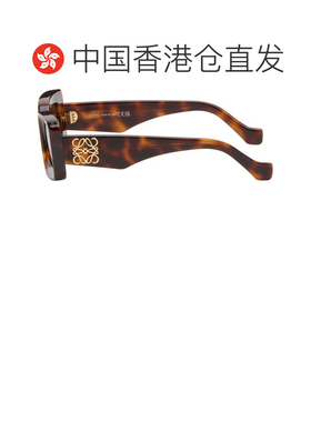 1h可退 香港直邮LOEWE 罗意威 男士 棕色太阳镜 LW40101IW4652EDA