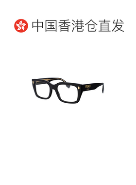 香港直邮FENDI 男士眼镜 FE50094I001 CO 黑色 徽标平光镜