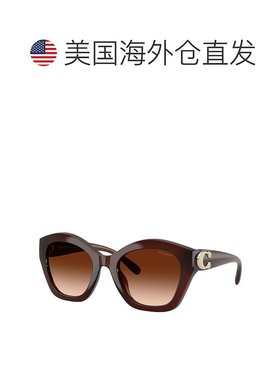 自营 Coach  HC 8421U 584174 54mm Womens Irregular Sunglasses