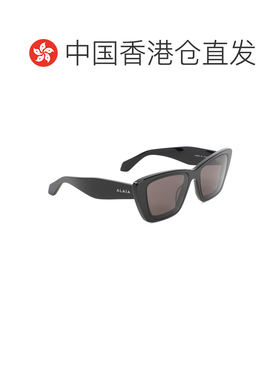 香港直邮ALAIA 女士太阳镜 AA0070S001 SS2026 黑色 Rectangular