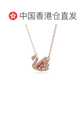 香港直邮SWAROVSKI女款项链5614123施华洛世奇水晶粉色简约时尚