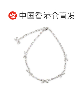 1h可退 香港直邮潮奢 Self-Portrait 女士 银色色调项链 RS26611N