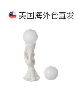 自营jonathan adler乔纳森 阿德勒我尖叫烛台-白色 美国奥莱直发