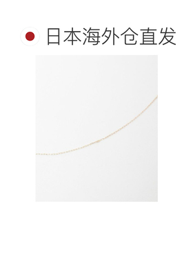 1h可退 日本直邮wePERM Trinity链项链 40cm 细柔光链条 女装 A03