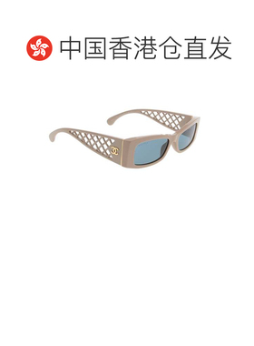1h可退 香港直邮CHANEL 女士眼镜 CH5566152087 CO 蓝色 全框太阳