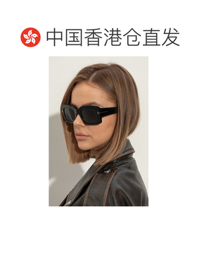 香港直邮TOM FORD 女士太阳镜 FT118805001A SS2026 黑色 Sunglas