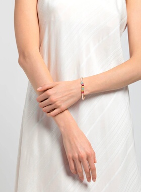 1h可退 潮奢 SPORTY & RICH 女士 手链 white白色 舒适时尚