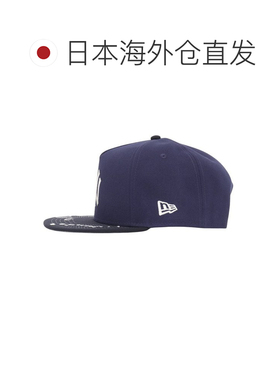 日本直邮NEW ERA 纽埃拉男女帽子网眼五面板方形帽檐滴水纽约洋基