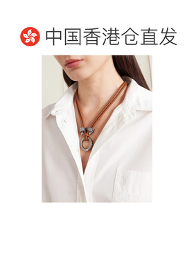 香港直邮Brunello Cucinelli 布内罗 古奇拉利 女士 皮革绳子吊坠