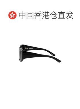 1h可退 香港直邮BALENCIAGA 女士眼镜 BB0267S001 AW2023 灰色 BB