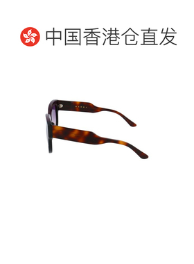 香港直邮MARNI 女士太阳镜 ME600S600 SS2025 酒红色 MARNI WOMEN