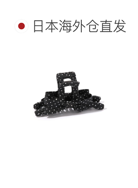 日本直邮Heather 女士波点丝带发夹 高质感设计抓【付后1h可退】