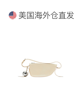 自营Burberry Men's Shield Mini Shoulder Bag - white 美国奥莱