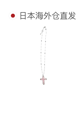 WEGO 女士 独特十字架水晶长项链配饰 MO 【付后1h可退】