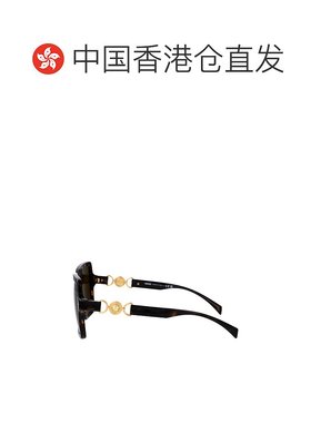 香港直邮VERSACE 女士太阳镜 0VE444110873 SS2025 褐色 Sunglass