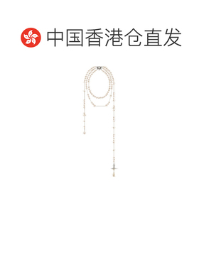 香港直邮Vivienne Westwood 徽标珍珠项链 8050889140139水晶