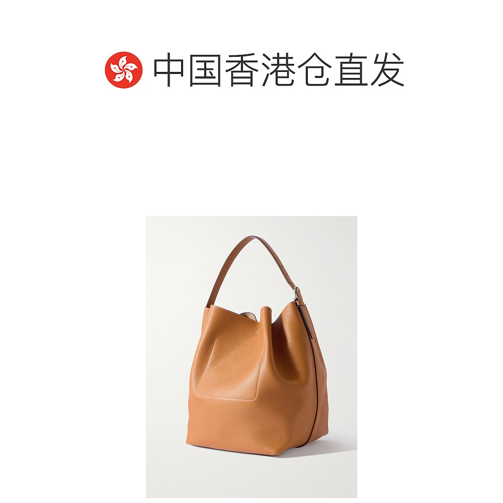 1h可退 香港直邮潮奢 toteme 女士 织纹皮革手提包 234WAL853LE00 - 图1