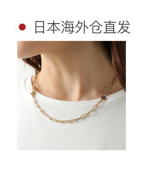 日本直邮TORY BURCH 好运项链 150517 女士双T配饰 720/TORY-GOLD