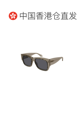 香港直邮ALAIA 女士眼镜 AA0090S002 SS2026 棕色 几何太阳镜
