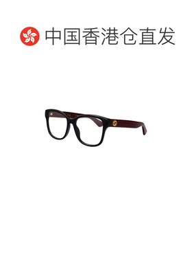 香港直邮GUCCI 女士眼镜 GG1340O009 CO 黑色 全框支付后1h可退