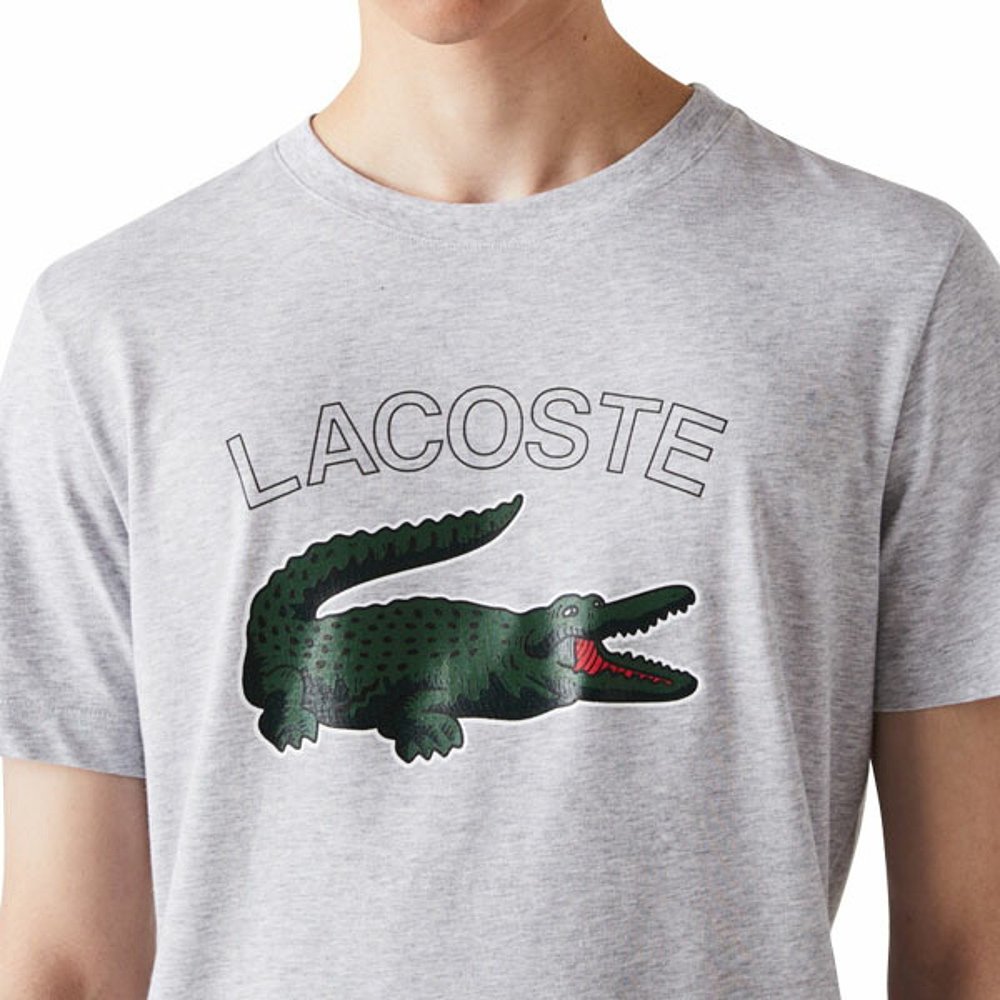 日本直邮Lacoste 球服男士 Real Clock Graphic T恤/男装 TH9299L - 图2