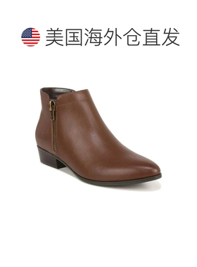 自营Naturalizer Claire Boots Women's Brown Leather Pointed T