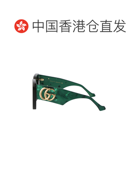 自营GUCCI 男士太阳镜 GG0956S001 AW2025 黑色 大款镜框太阳镜