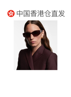 1h可退 香港直邮Celine 思琳 女士 S329 矩形太阳眼镜 brown棕色