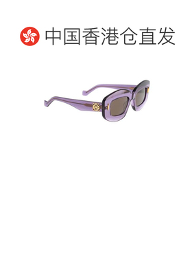 香港直邮LOEWE 女士眼镜 LW40114I81E AW2026 紫色 全框太阳镜