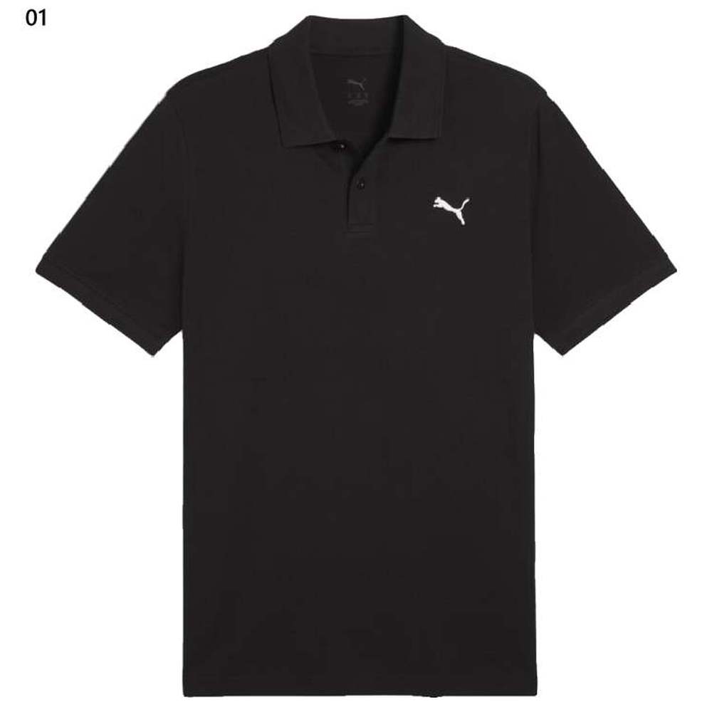 Japan direct mail PUMA men's Polo shirt fitness training short-sleeved white black gray blue free shipping
