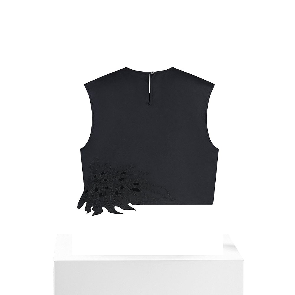 1h可退 PINKO 女士披肩 104850A2H0Z99 SS2025 黑色 True Colors - 图3