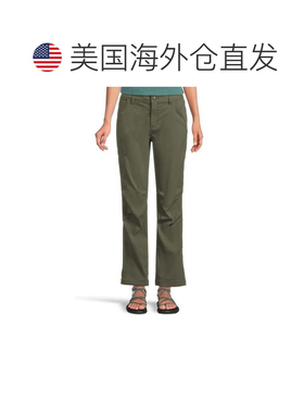 自营Women's Prana Stretch Zion Pants Spruce Green Straight L