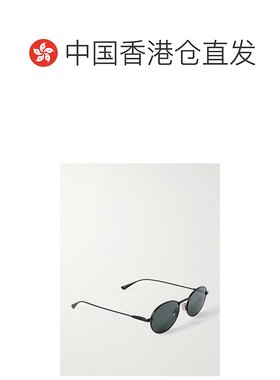 香港直邮Saint Laurent 圣罗兰 男士 圆框金属太阳眼镜 SL799001