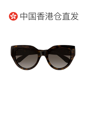1h可退 香港直邮GUCCI 女士眼镜 GG1408S003 AW2025 黑色 猫眼框