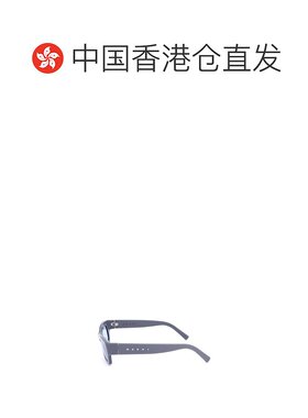 香港直邮Marni 几何框太阳镜 GREY HAICLI配饰