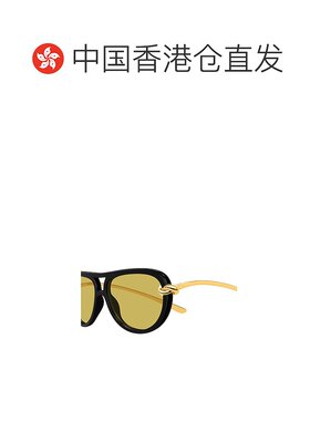 香港直邮BOTTEGA VENETA 男士太阳镜 BV1418S001 AW2025 黑色
